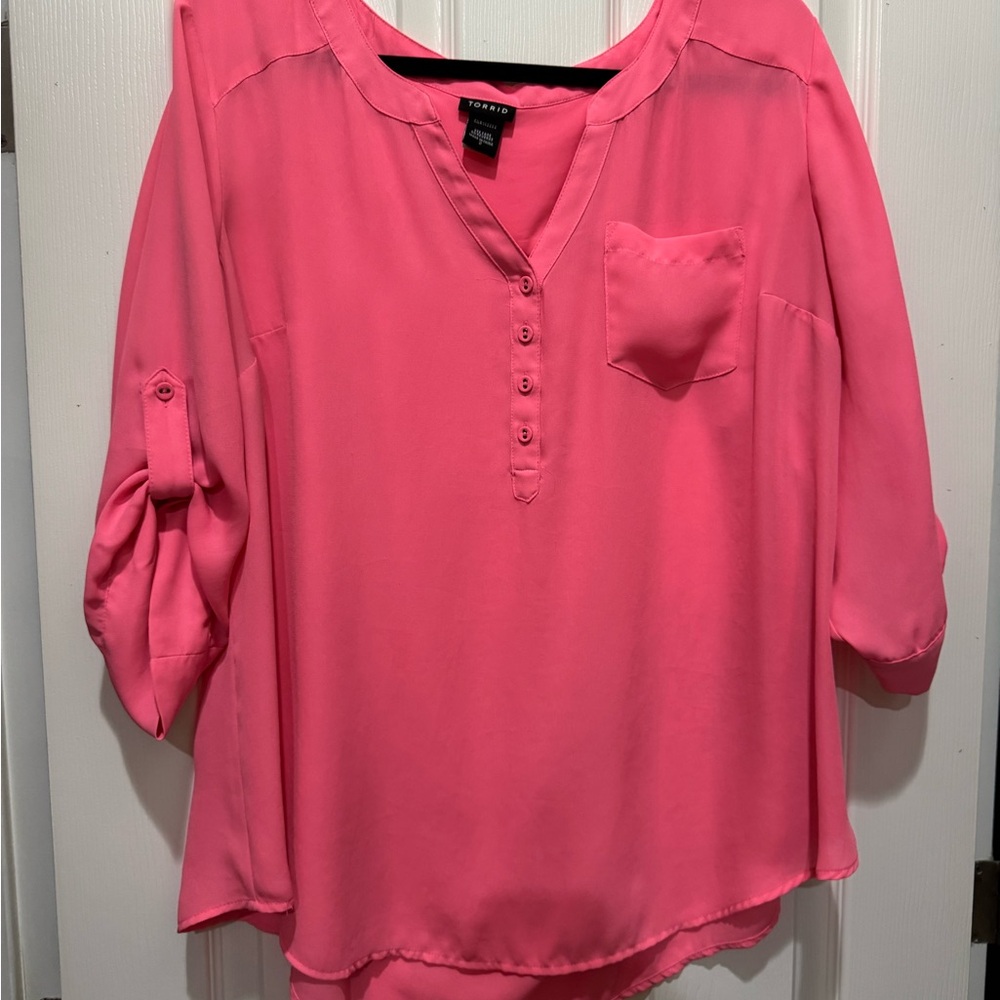 Women's Pink Blouse